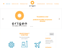 Tablet Screenshot of origencadcam.es